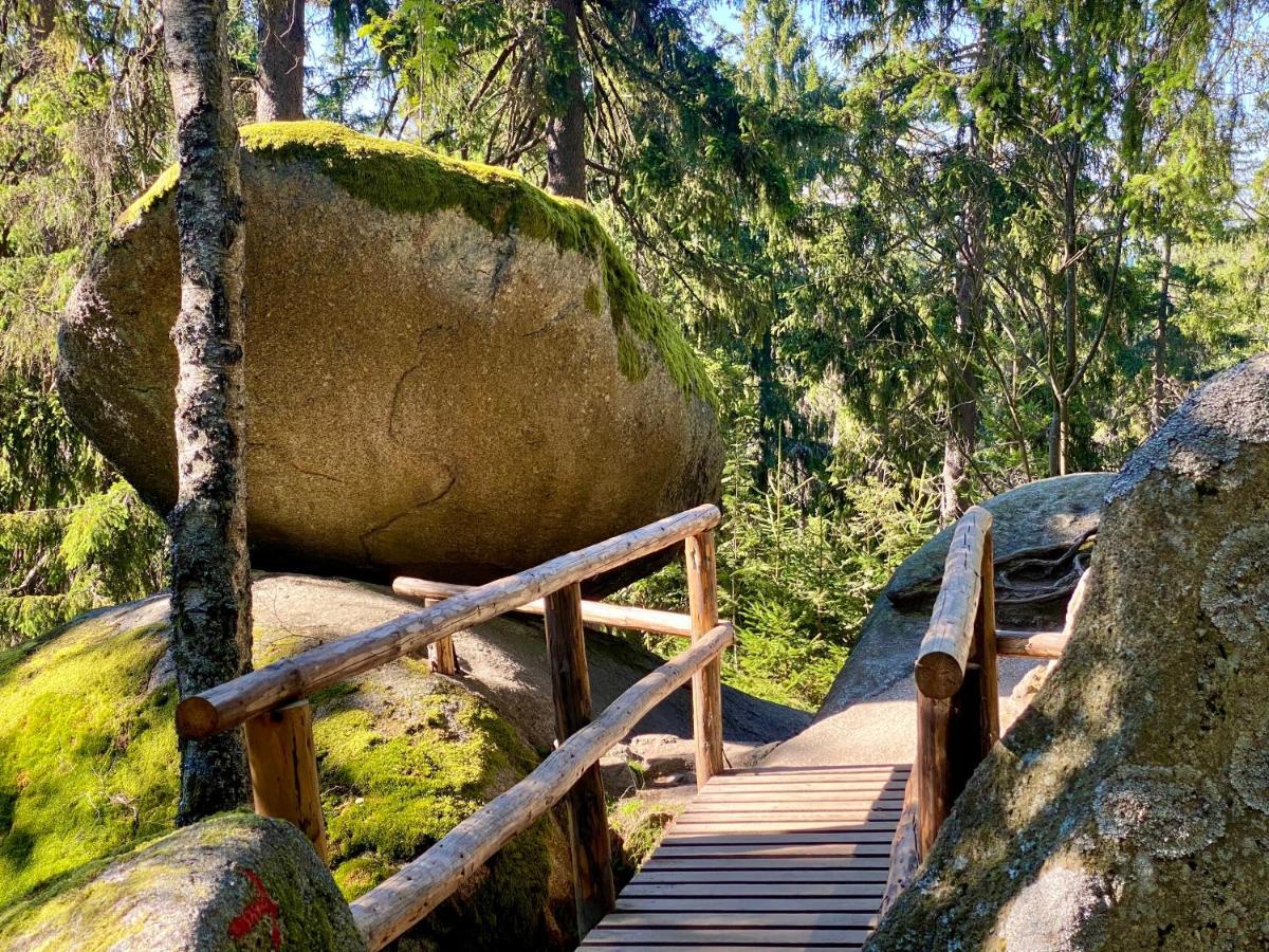 Ferienwohnung Oxana Im Naturpark Fichtelgebirge Schonwald  외부 사진