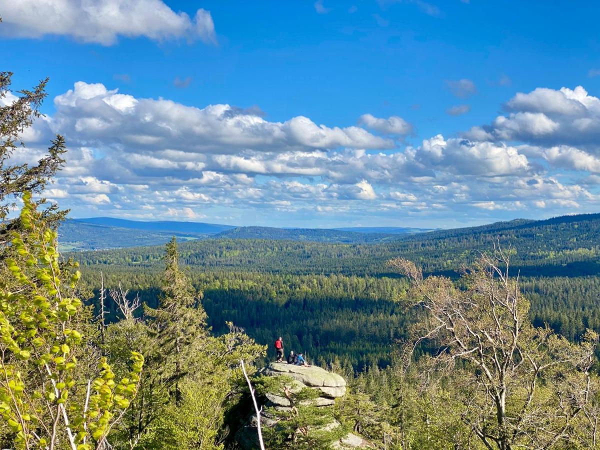 Ferienwohnung Oxana Im Naturpark Fichtelgebirge Schonwald  외부 사진